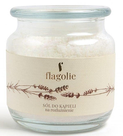 Bath Salt with Essential Lavender Oil - Flagolie — photo N1