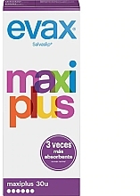 Fragrances, Perfumes, Cosmetics Pantyliners "Maxi Plus", 30 pcs - Evax Salvaslip