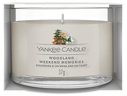 Mini Scented Candle - Yankee Candle Woodland Weekend Memories — photo N1