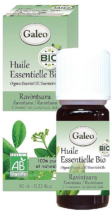 Organic Ravintsara Essential Oil - Galeo Organic Essential Oil Ravintsara — photo N12