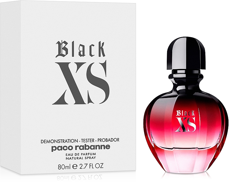 Paco Rabanne Black XS for Her (2018) - Eau de Parfum (tester with cap) — photo N2