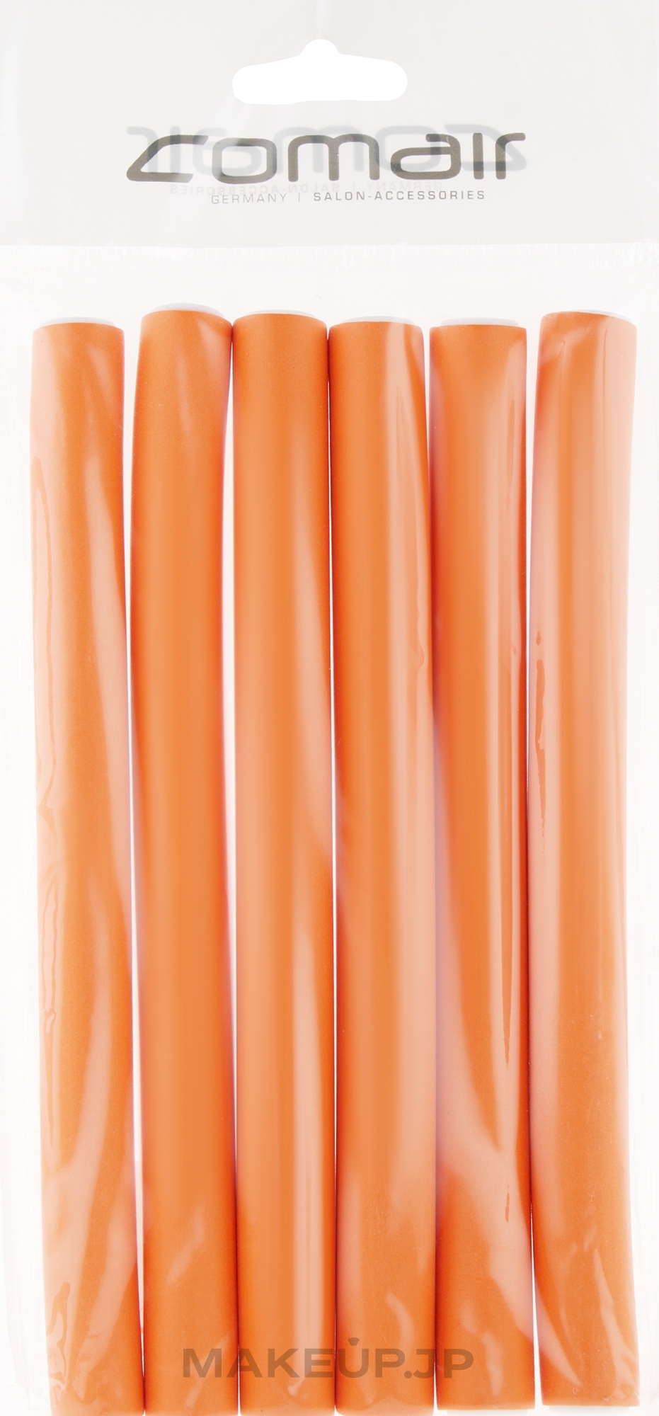 Flex Hair Curlers, orange, 170mm, d17 - Comair — photo 6 szt.