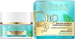 Fragrances, Perfumes, Cosmetics Light Face Cream - Eveline Cosmetics Q10 Bio Green Tea