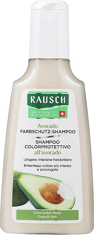 Avocado Hair Color Protection Shampoo - Rausch Avocado Color Protecting Shampoo — photo N1