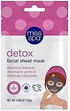 Fragrances, Perfumes, Cosmetics Detox Face Mask - Miss Spa Detox Facial Sheet Mask