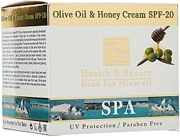 Fragrances, Perfumes, Cosmetics Honey & Olive Cream - Health and Beauty Olive Oil & Honey Cream SPF 20