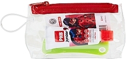 Fragrances, Perfumes, Cosmetics Set - PHB Junior Ladybug Strawberry Travel Kit (toothbrush + toothpaste/15ml + bag)