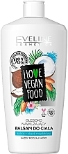 Body Balm "Coconut & Almond" - Eveline I Love Vegan Food Body Balm — photo N2