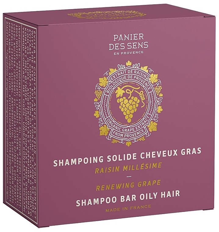 Grapes Shampoo Bar - Panier Des Sens Shampoo Bar — photo N2