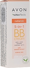 Fragrances, Perfumes, Cosmetics 5-in-1 Tone-Up BB Cream with Papaya Extract - Avon Nutra Effects Radiance BB Cream With Papaya Extract SPF 15