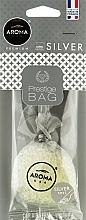 Fragrances, Perfumes, Cosmetics Polymer Car Perfume "Silver" - Aroma Car Prestige Bag