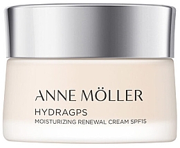 Fragrances, Perfumes, Cosmetics Face Cream - Anne Moller HydraGPS Moisturizing Renewal Cream SPF15 (sample)