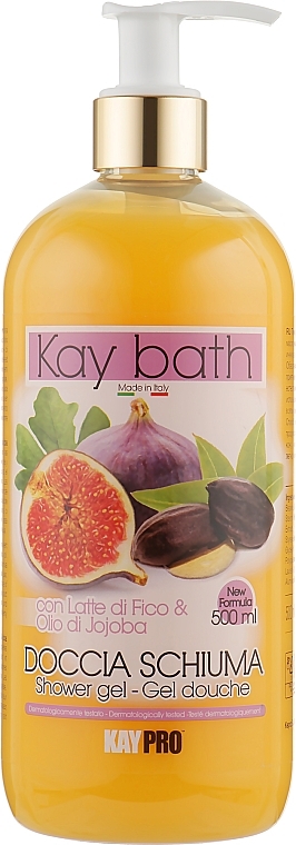 Fig & Jojoba Oil Shower Gel - KayPro Kay Bath Shower Gel — photo N1