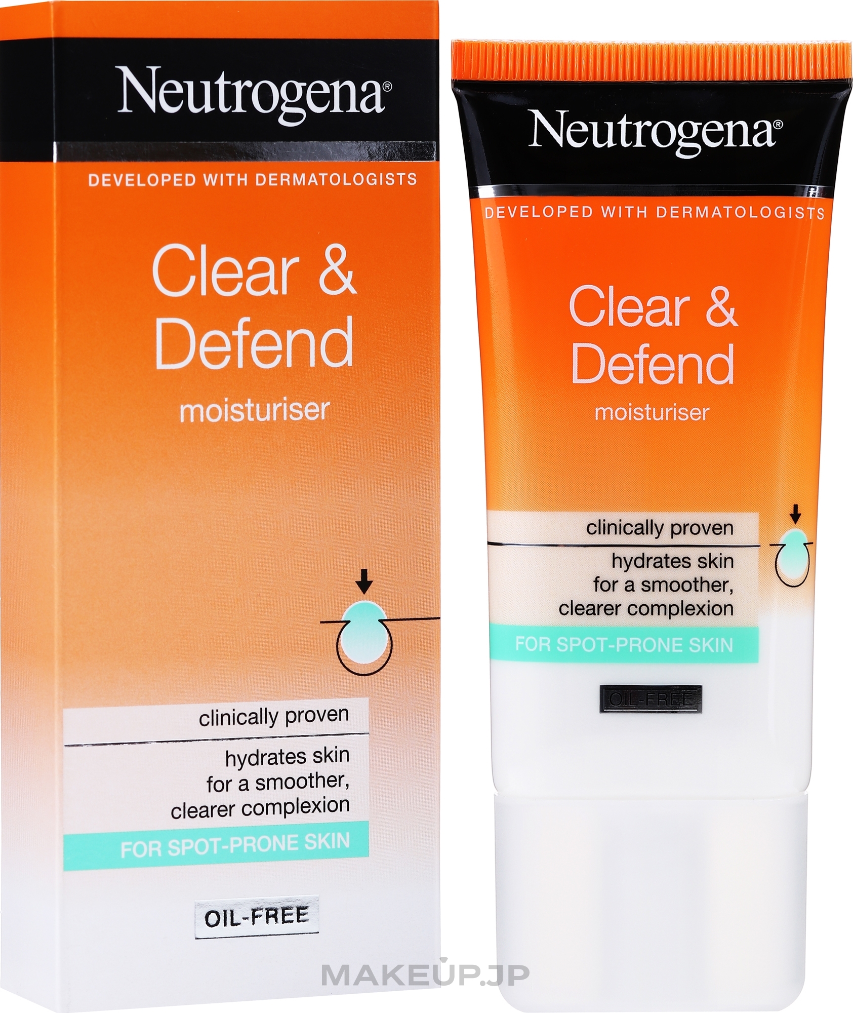 Face Cream - Neutrogena Visibly Clear Spot Proofing Oil-Free Moisturiser Cream — photo 50 ml