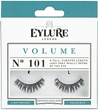 Fragrances, Perfumes, Cosmetics Flase Lashes №101 with Glue - Eylure Volume False Eyelashes No.101