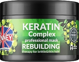Fragrances, Perfumes, Cosmetics Hair Mask - Ronney Keratin Complex Rebuilding Therapy Mask
