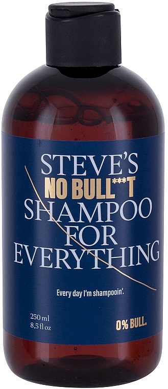 Men Shampoo - Steve?s No Bull***t Shampoo for Everything — photo N1