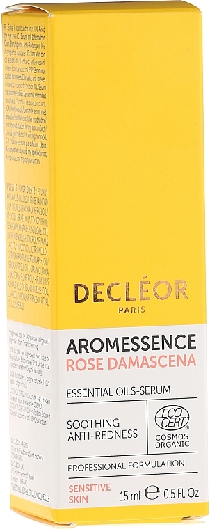 Serum Oil for Face - Decleor Aromessence Rose d'Orient Organic Soothing Comfort Oil-Serum — photo N6