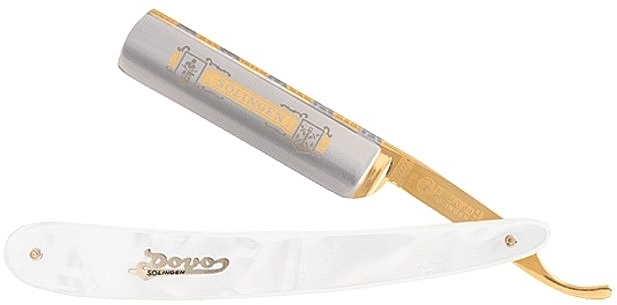 Straight Razor, pearl - Dovo Straight Razor 5/8" Mother of Pearl — photo N1