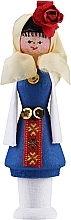 Fragrances, Perfumes, Cosmetics Souvenir Muskal with Fragrant Oil, Red Flower & Blue Dress - Bulgarian Rose Girl