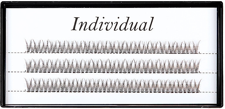 Individual False Lashes, type V, 0.10 C 12 mm - Individual — photo N1