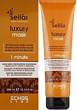 Moisturizing Hair Mask - Echosline Seliar Luxury 15 Actions Mask — photo N1