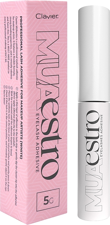 False Lash Glue - Clavier MUAestro White — photo N2