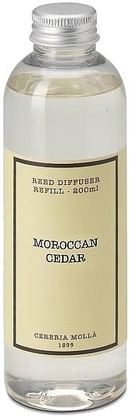 Cereria Molla Moroccan Cedar - Reed Diffuser (refill) — photo N1