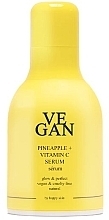 Brightening Face Serum with Pineapple Extract & Vitamin C - Vegan By Happy Skin Pineapple + Vitamin C Serum — photo N1