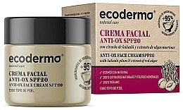 Fragrances, Perfumes, Cosmetics Anti-Aging Face Cream SPF 20 - Ecoderma Anti-Ox Face Cream SPF 20