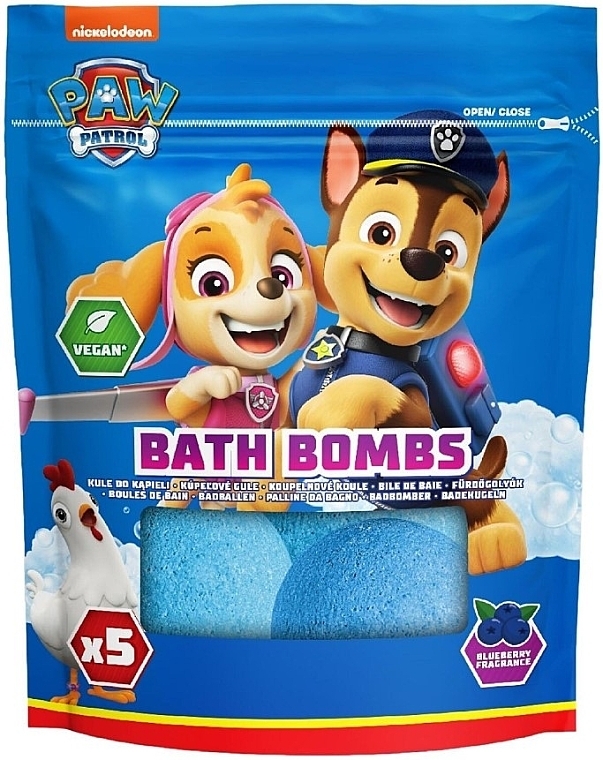 ブルーベリーの香りのバスボム - Nickelodeon Paw Patrol Bath Bombs — photo N1