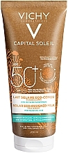 Fragrances, Perfumes, Cosmetics Moisturizing Face & Body Sun Milk - Vichy Capital Soleil Solar Eco-Designed Milk SPF 50+
