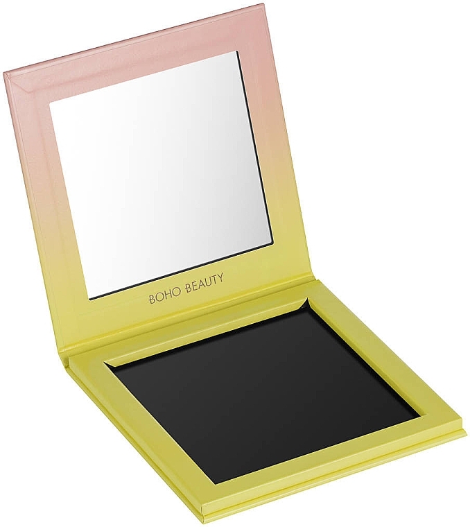 Magnetic Empty Customizable Eyeshadow Palette, 12 shades - Boho Beauty Pinki Lemon Palette — photo N1