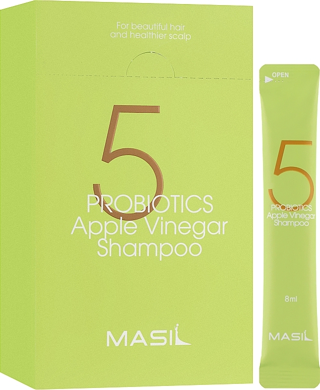 Apple Vinegar Shampoo - Masil 5 Probiotics Apple Vinegar Shampoo (sample) — photo N2