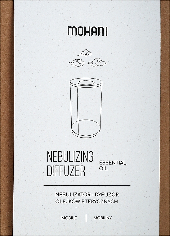 Essential Oil Diffuser, portable - Mohani Nebulizer — photo N2