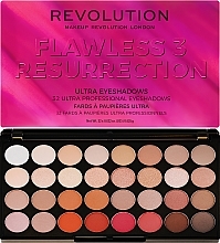 Fragrances, Perfumes, Cosmetics Eyeshadow Palette, 32 Shades - Makeup Revolution Ultra 32 Shade Palette Flawless 3 Resurrection