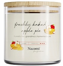 Fragrances, Perfumes, Cosmetics Scented Soy Candle 'Freshly Backed Apple Pie' - Nacomi Fragrances