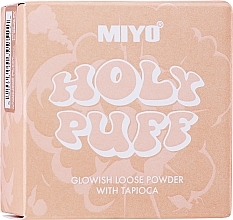 Loose Powder with Tapioca - Miyo Holy Puff Glowish Loose Powder With Tapioca — photo N1