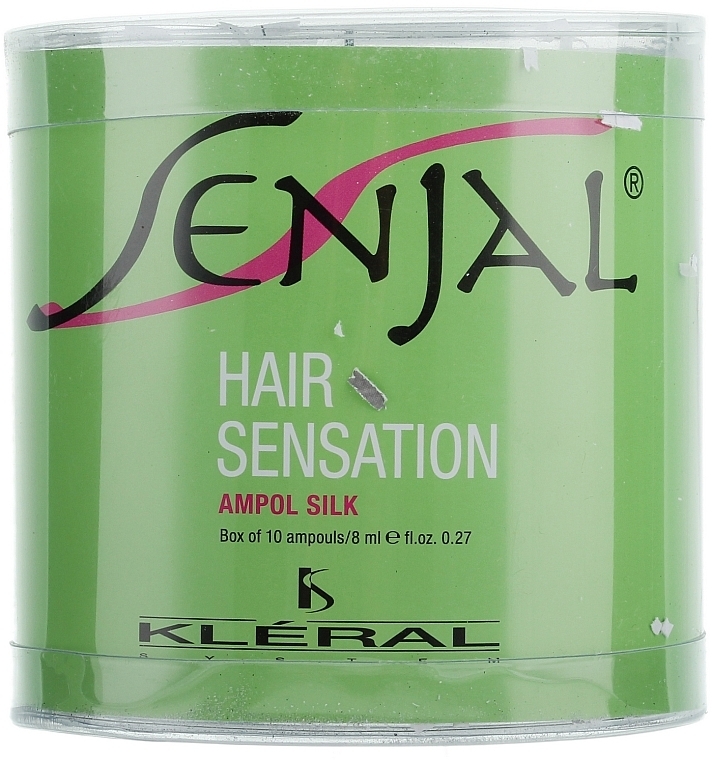 Two-Phase Hair Regenerating Ampoules - Kleral System Silk Senjal — photo N1