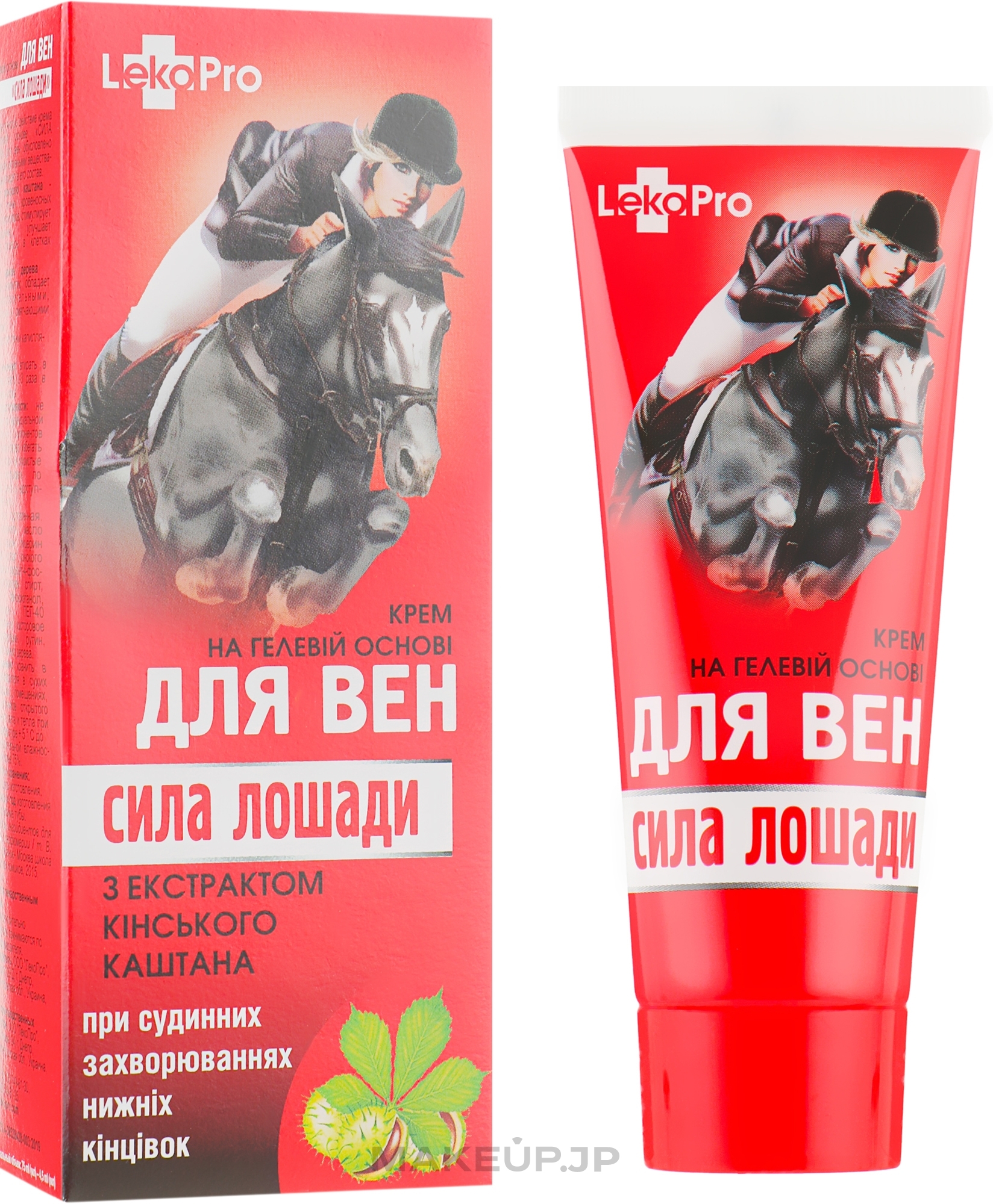 Horse Power Cream Gel for Veins - LekoPro — photo 75 ml