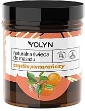 Fragrances, Perfumes, Cosmetics Natural Massage Candle "Orange" - Yolyn