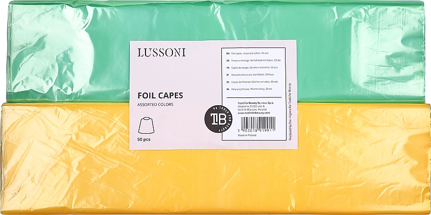 Foil Capes, multicolor - Lussoni Foil Capes — photo N1