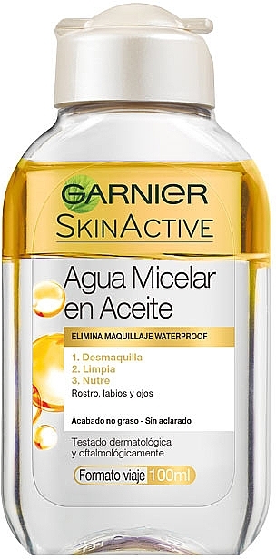 Oil Infused Micellar Water - Garnier Skin Active Micellar Oil-Infused Cleansing Water — photo N1