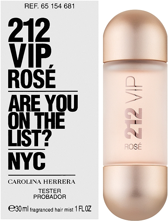 Carolina Herrera 212 Vip Rose - Eau (tester with cap) — photo N2