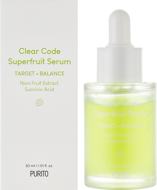 Balancing Face Serum - Purito Clear Code Superfruit Serum — photo N2