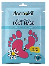 Fragrances, Perfumes, Cosmetics Peeling Foot Mask - Dermokil Exfoliating Foot Mask