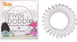 Fragrances, Perfumes, Cosmetics Hair Ring - Invisibobble Troll Sparkling Clear