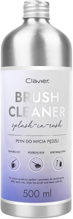 Professional Cleaner for Natural & Synthetic Brushes - Clavier Brush Cleaner — photo N1