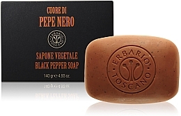 Fragrances, Perfumes, Cosmetics Erbario Toscano Black Pepper Soap - Soap