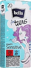 Fragrances, Perfumes, Cosmetics Teens Daily Pantiliners Bella Panty Sensative, 20 pcs - Bella